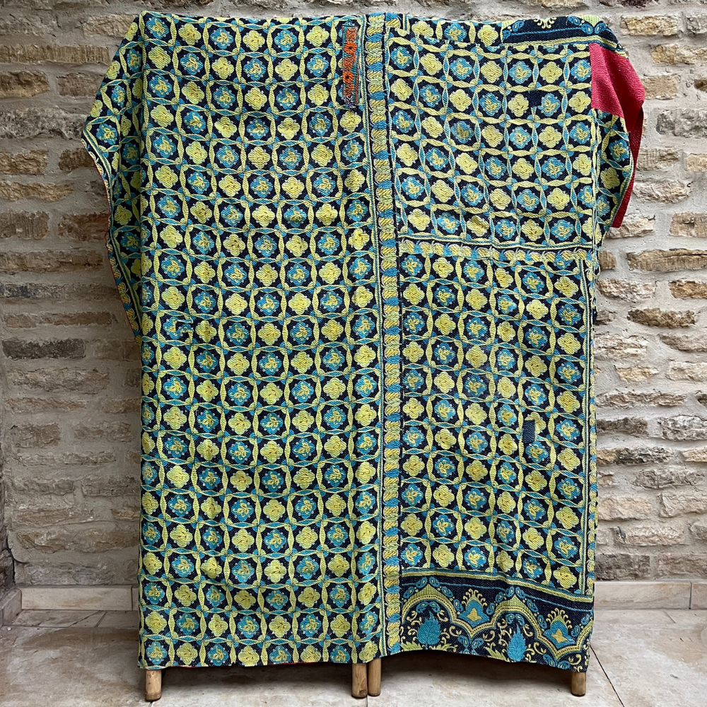 Kantha Quilt No. 611