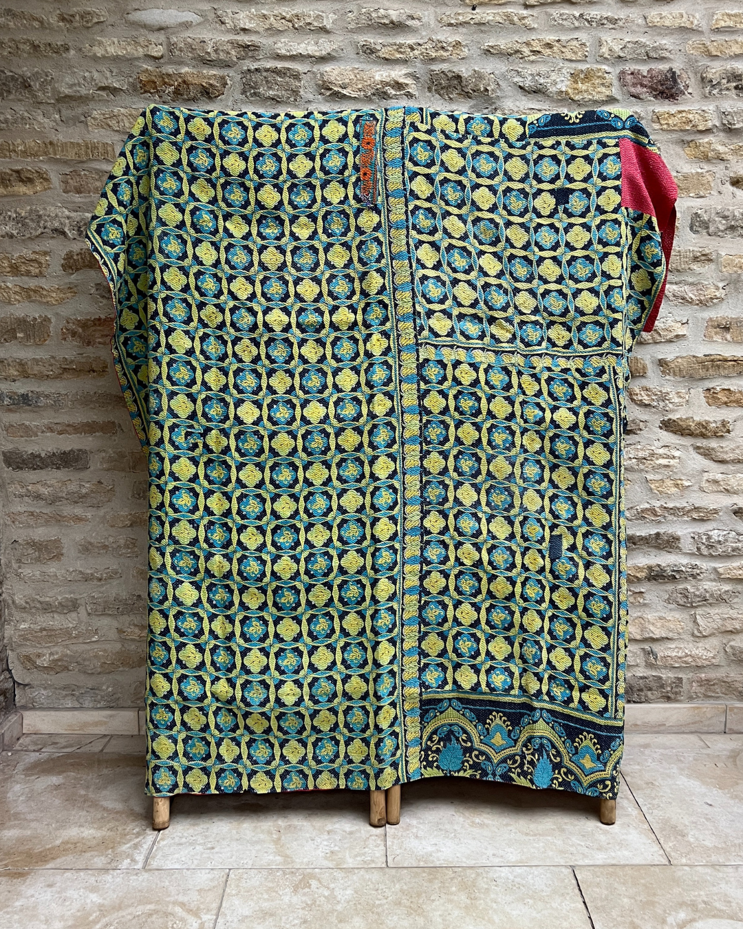 Kantha Quilt No. 611