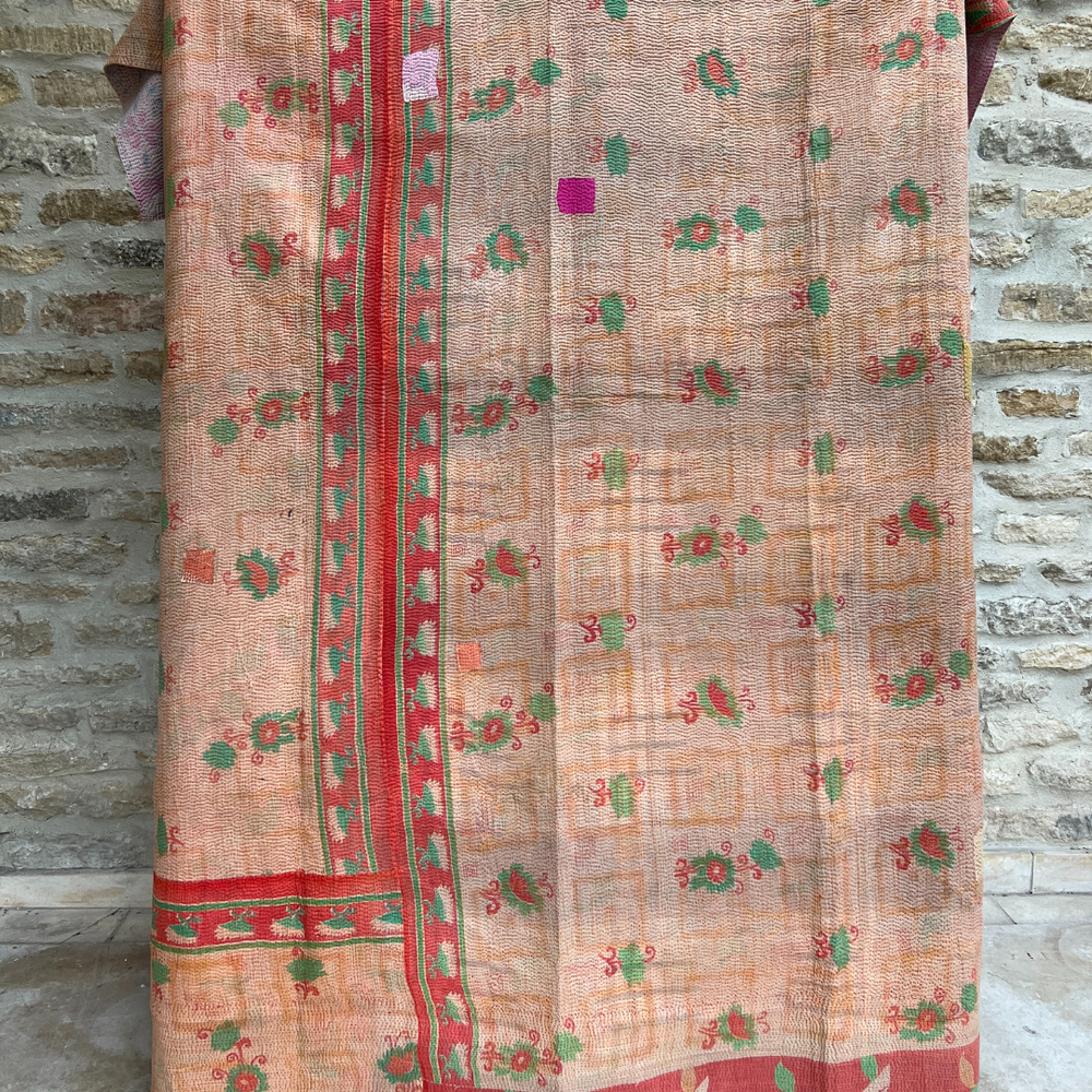 
                      
                        Kantha Quilt No. 476
                      
                    