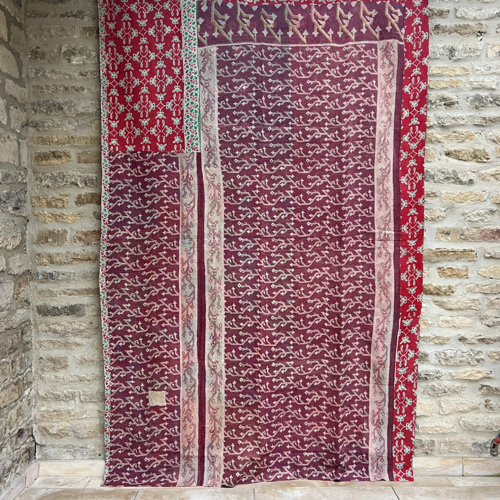 Kantha Quilt No. 709