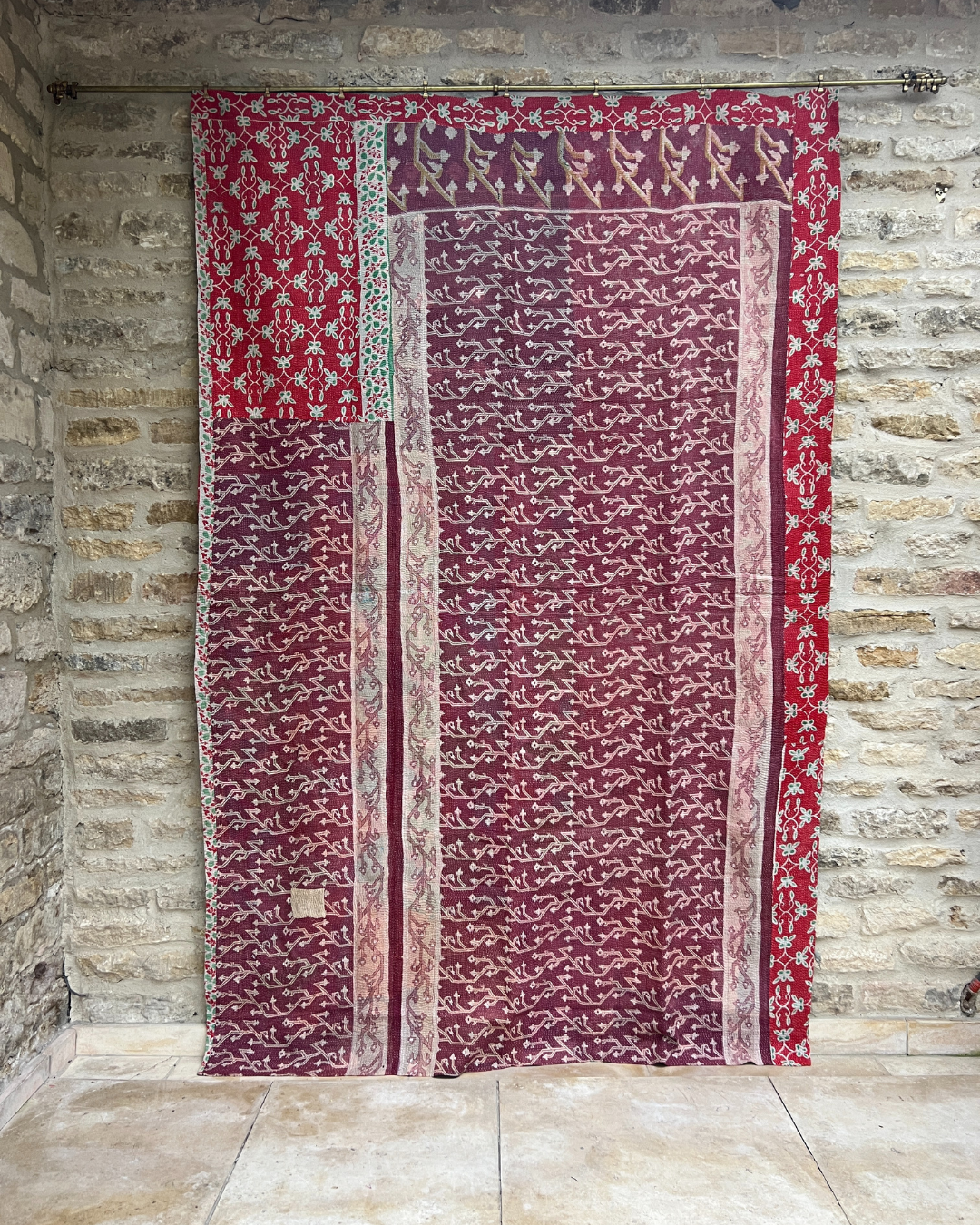 Kantha Quilt No. 709