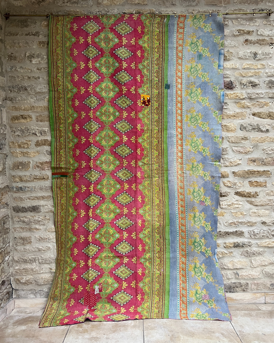 Kantha Quilt No. 724