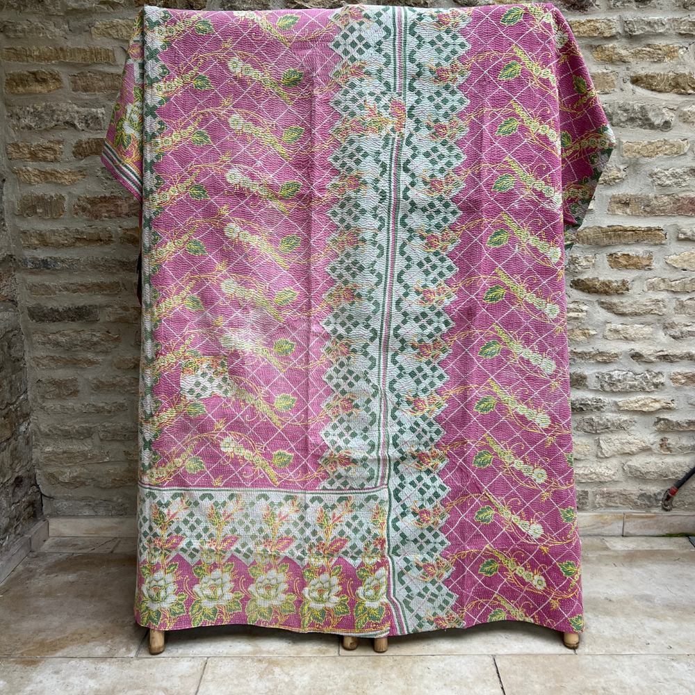 Kantha Quilt No. 687