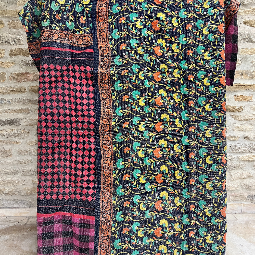 Kantha Quilt No. 485