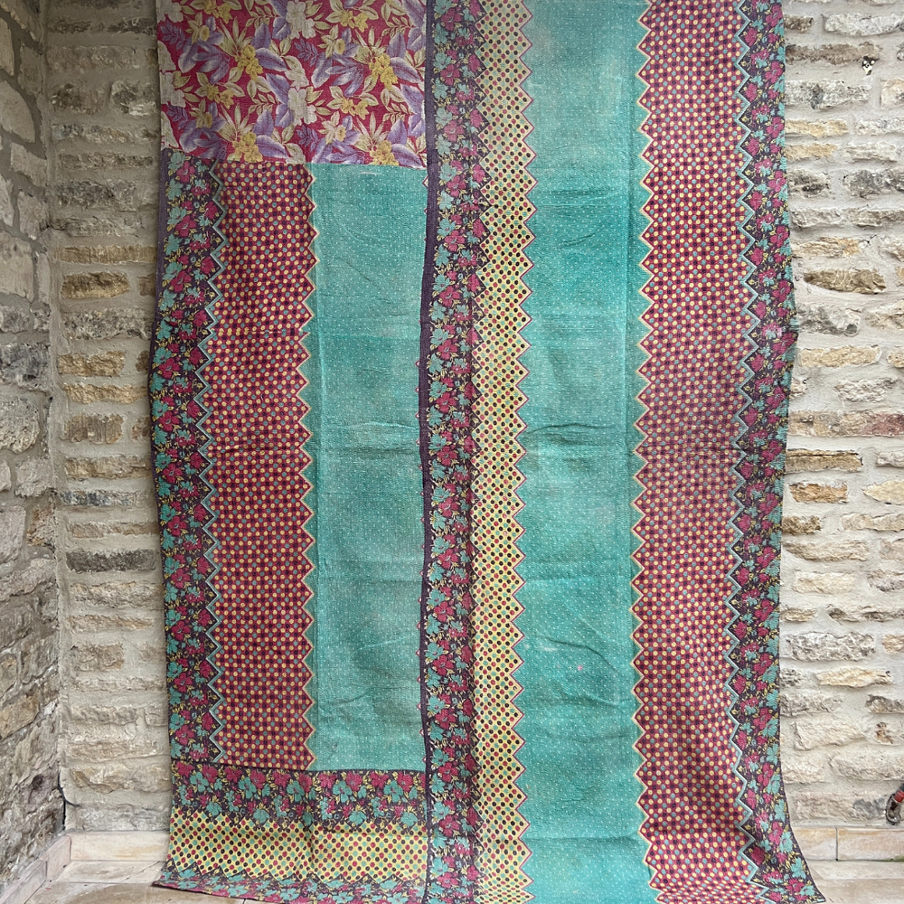 Kantha Quilt No. 710