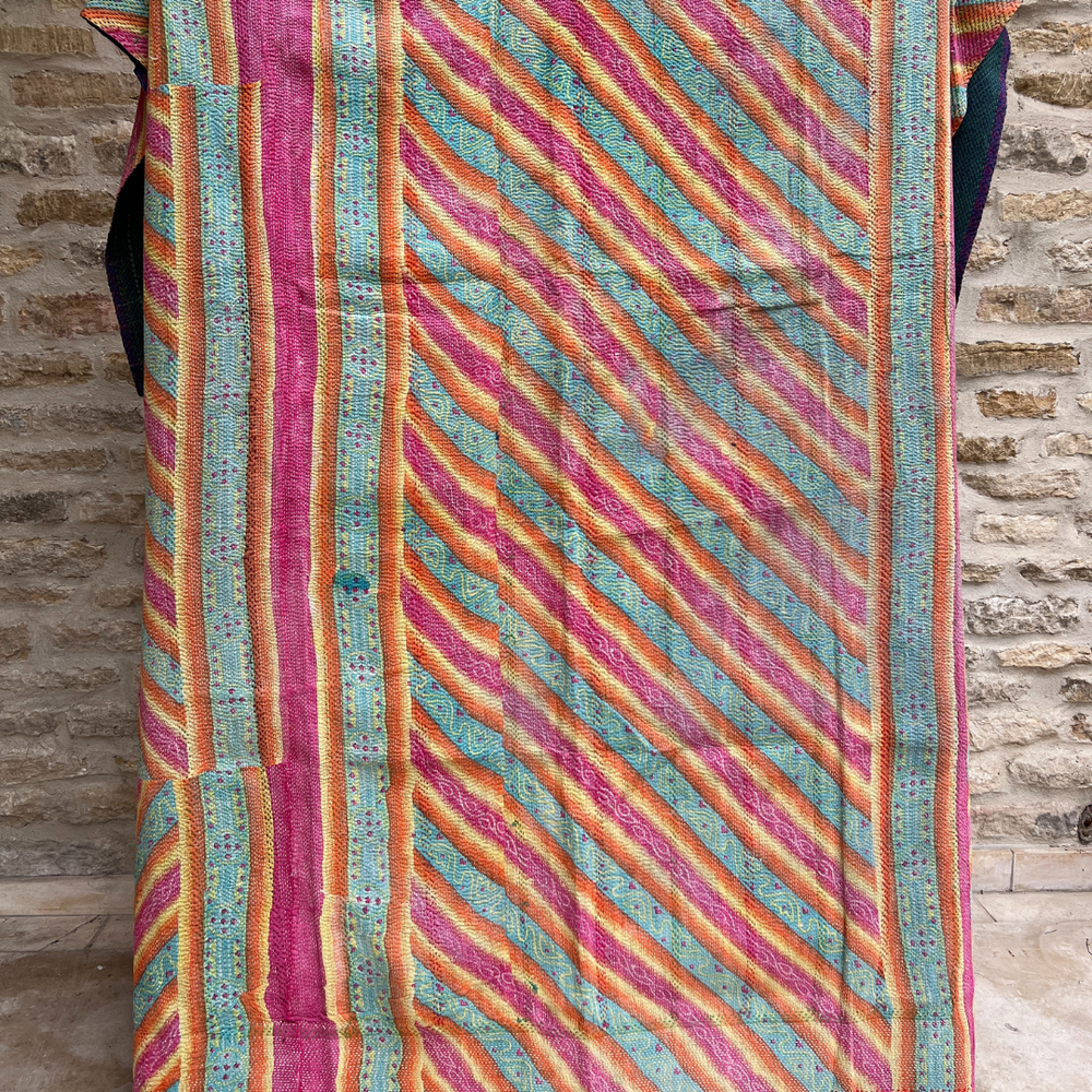 Kantha Quilt No. 492