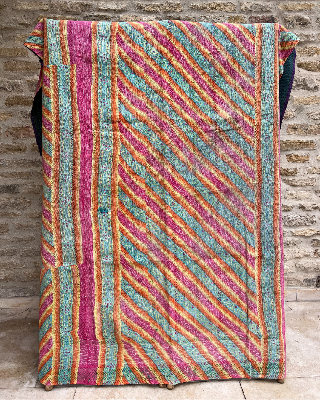 Kantha Quilt No. 492