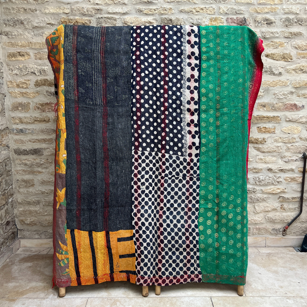 Kantha Quilt No. 598