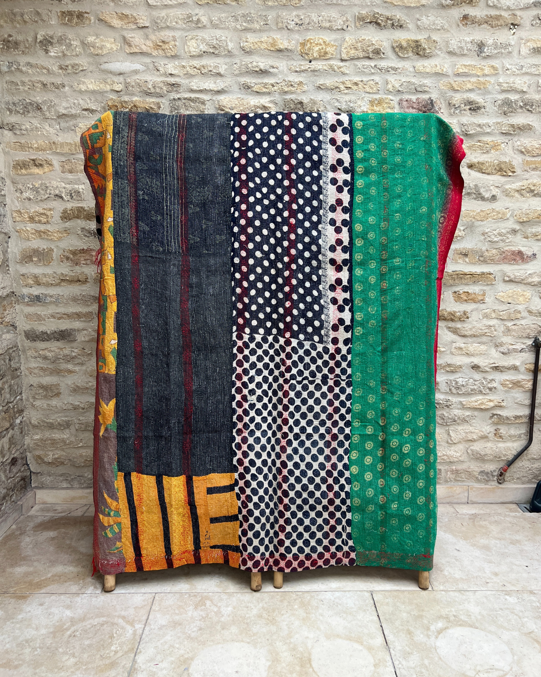 Kantha Quilt No. 598