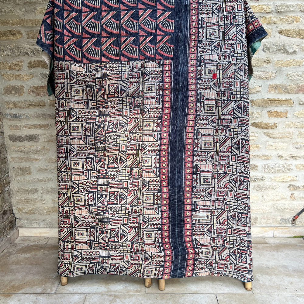 Kantha Quilt No. 697