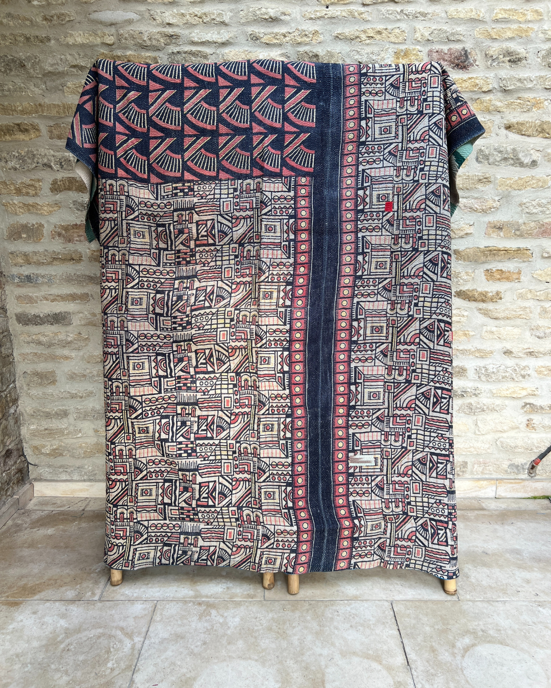 Kantha Quilt No. 697