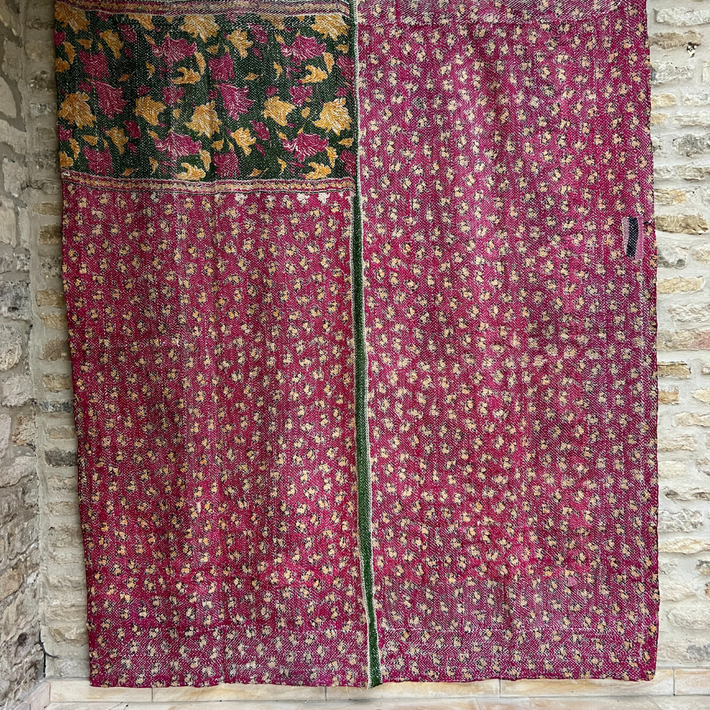 Kantha Quilt No. 725