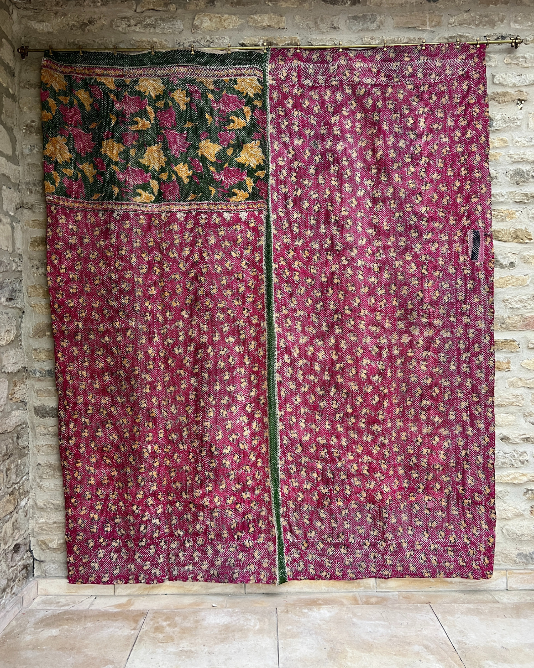 Kantha Quilt No. 725