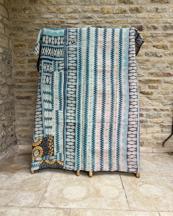 Kantha Quilt No. 645