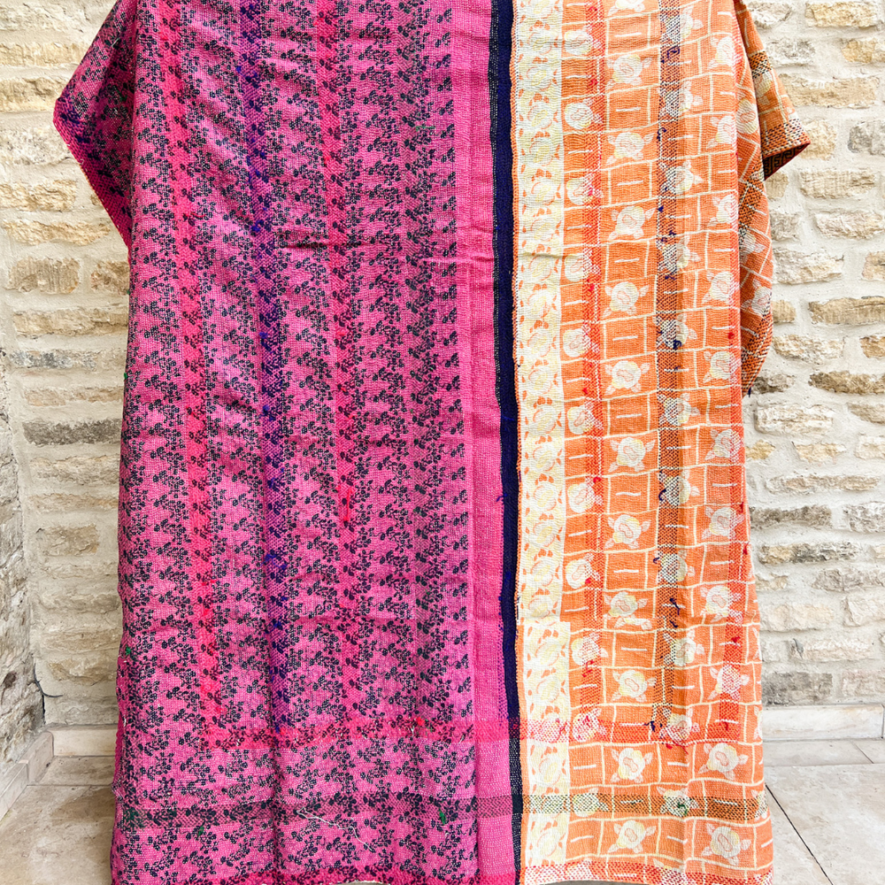 Kantha Quilt No. 460