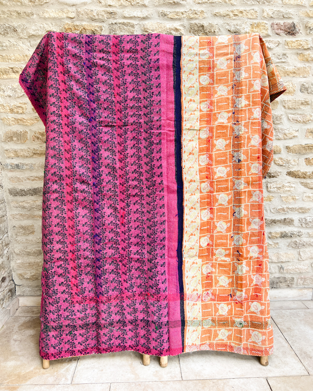 Kantha Quilt No. 460