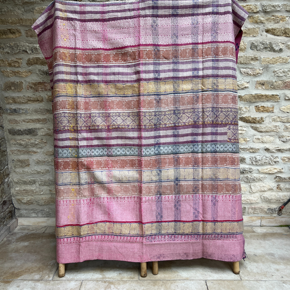 Kantha Quilt No. 691