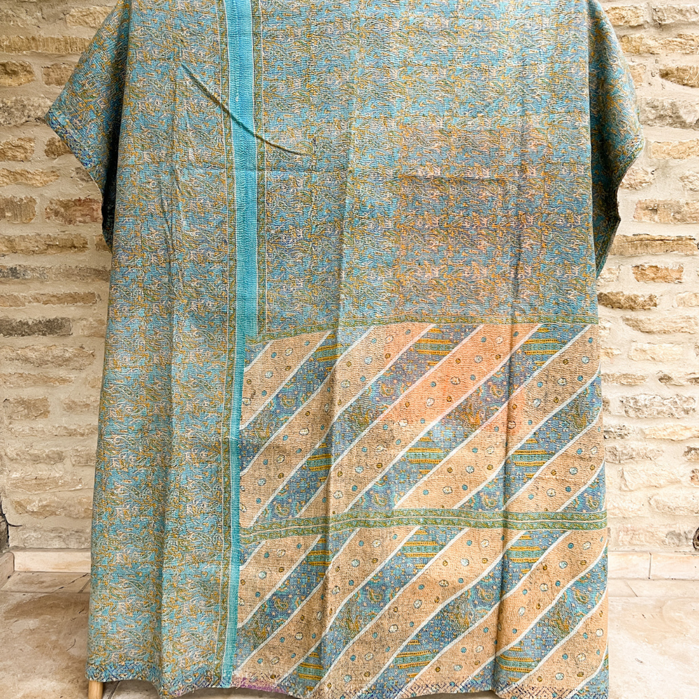 Kantha Quilt No. 447