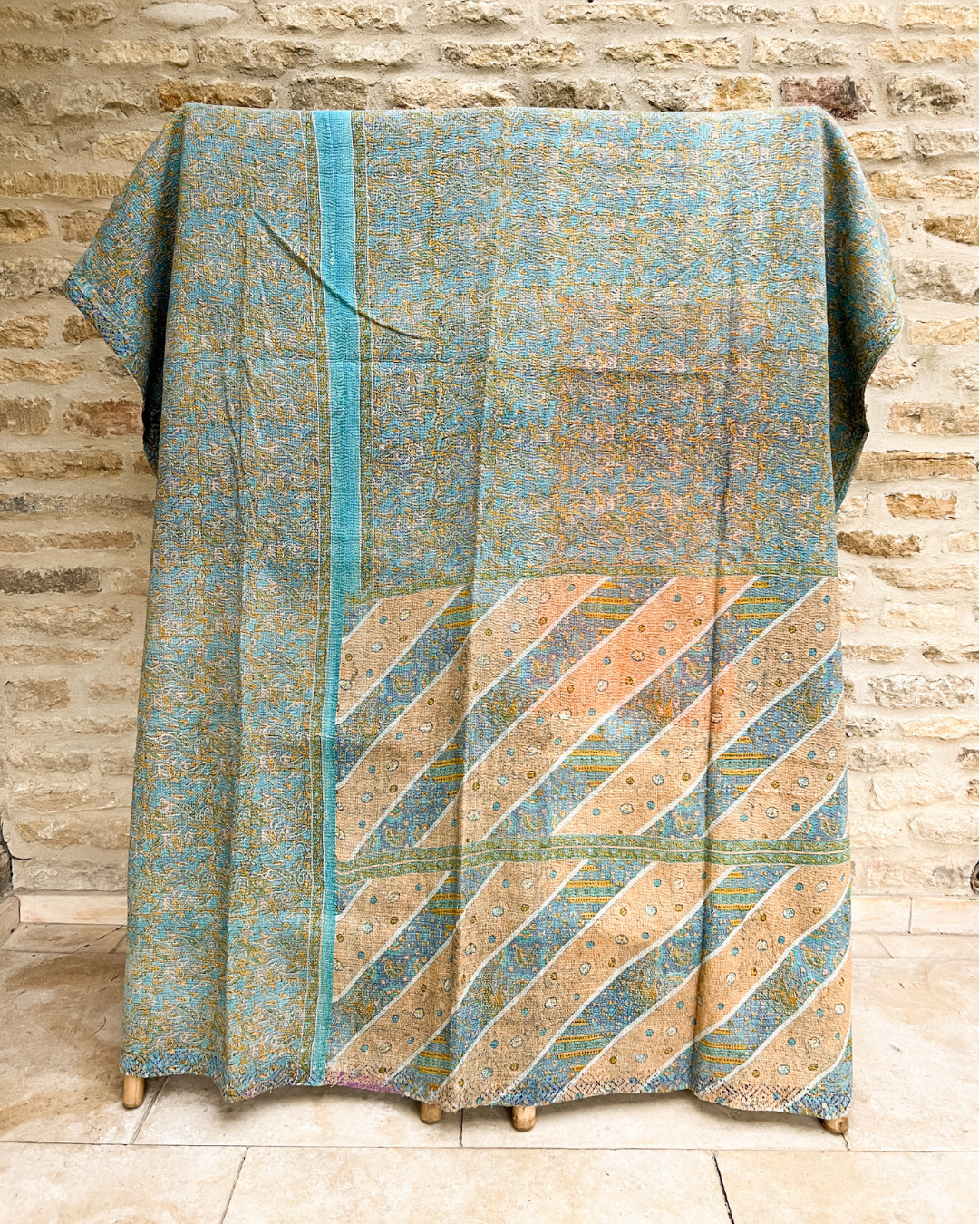 Kantha Quilt No. 447