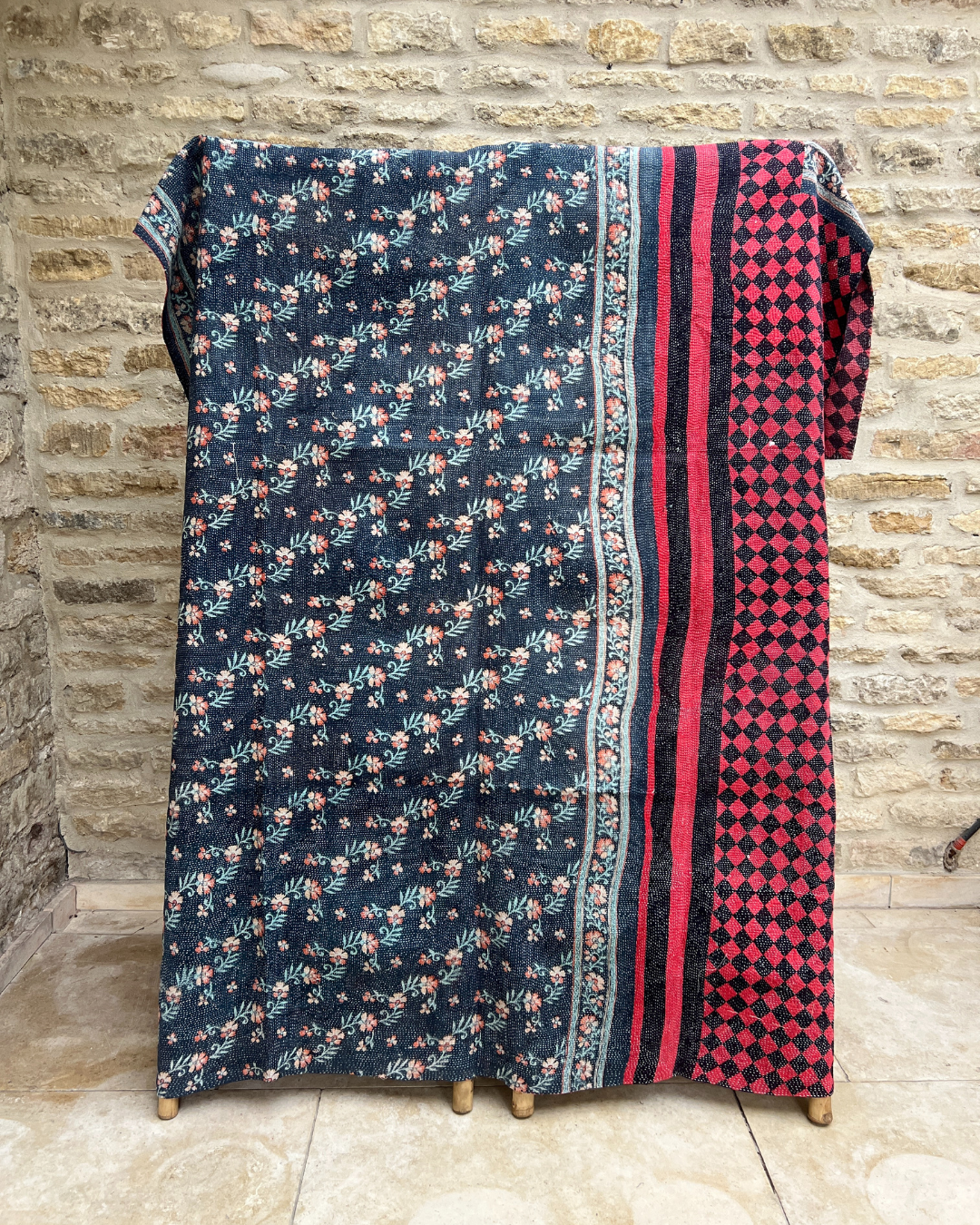 Kantha Quilt No. 564