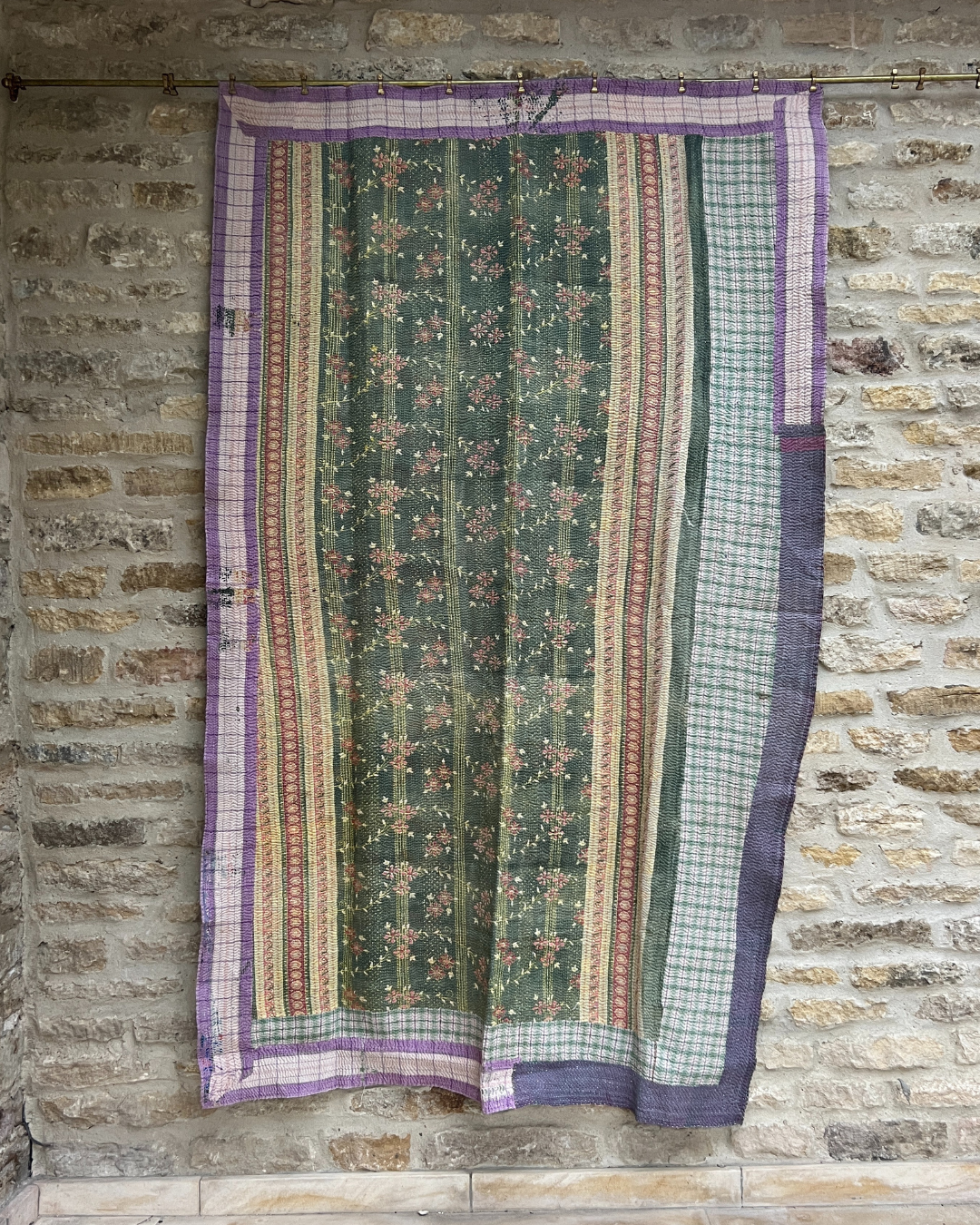 Kantha Quilt No. 729