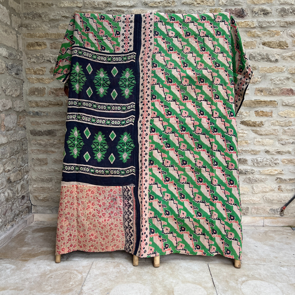 Kantha Quilt No. 651