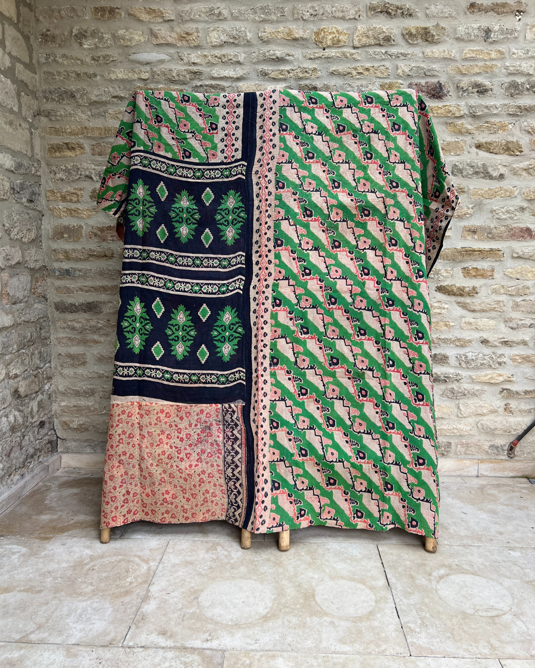 Kantha Quilt No. 651