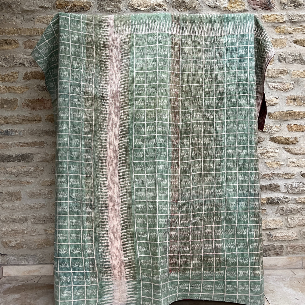 Kantha Quilt No. 607