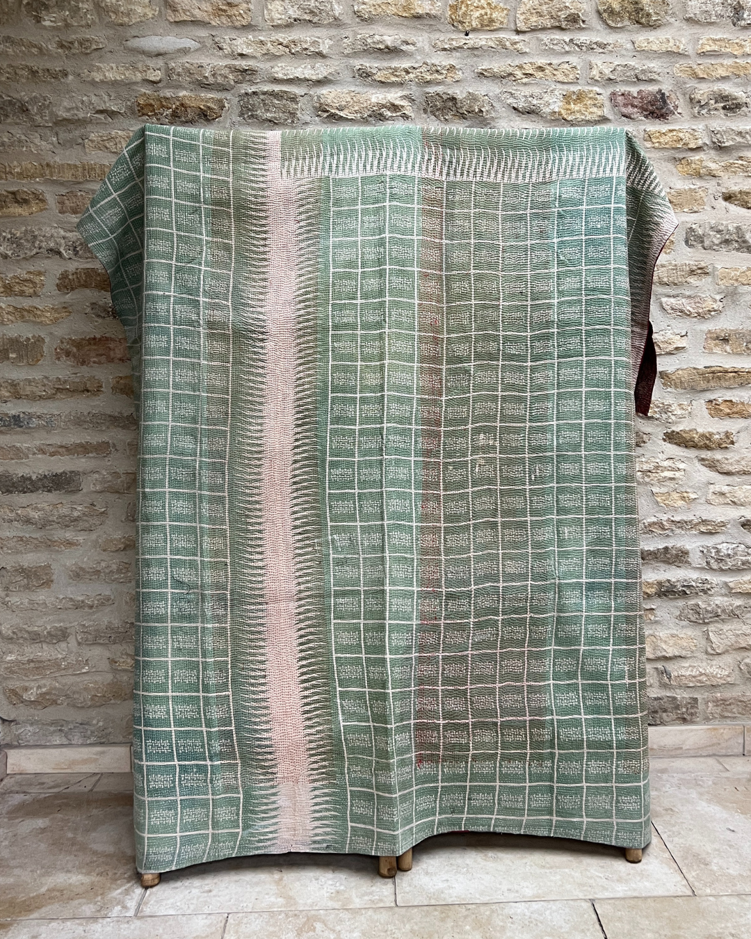 Kantha Quilt No. 607