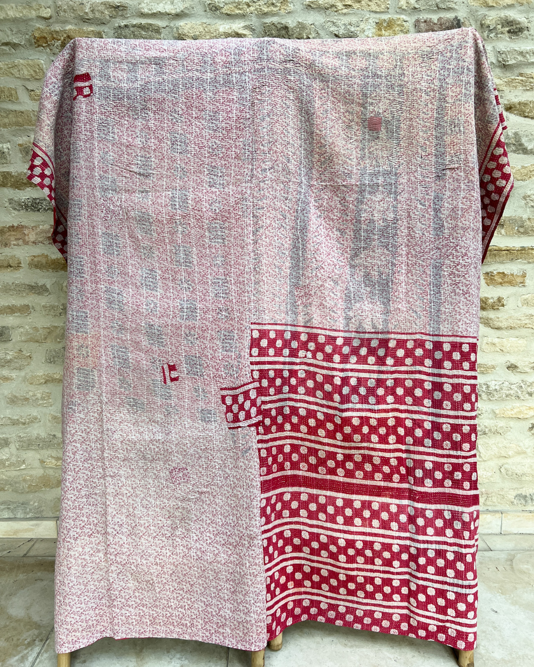 Kantha Quilt No. 451