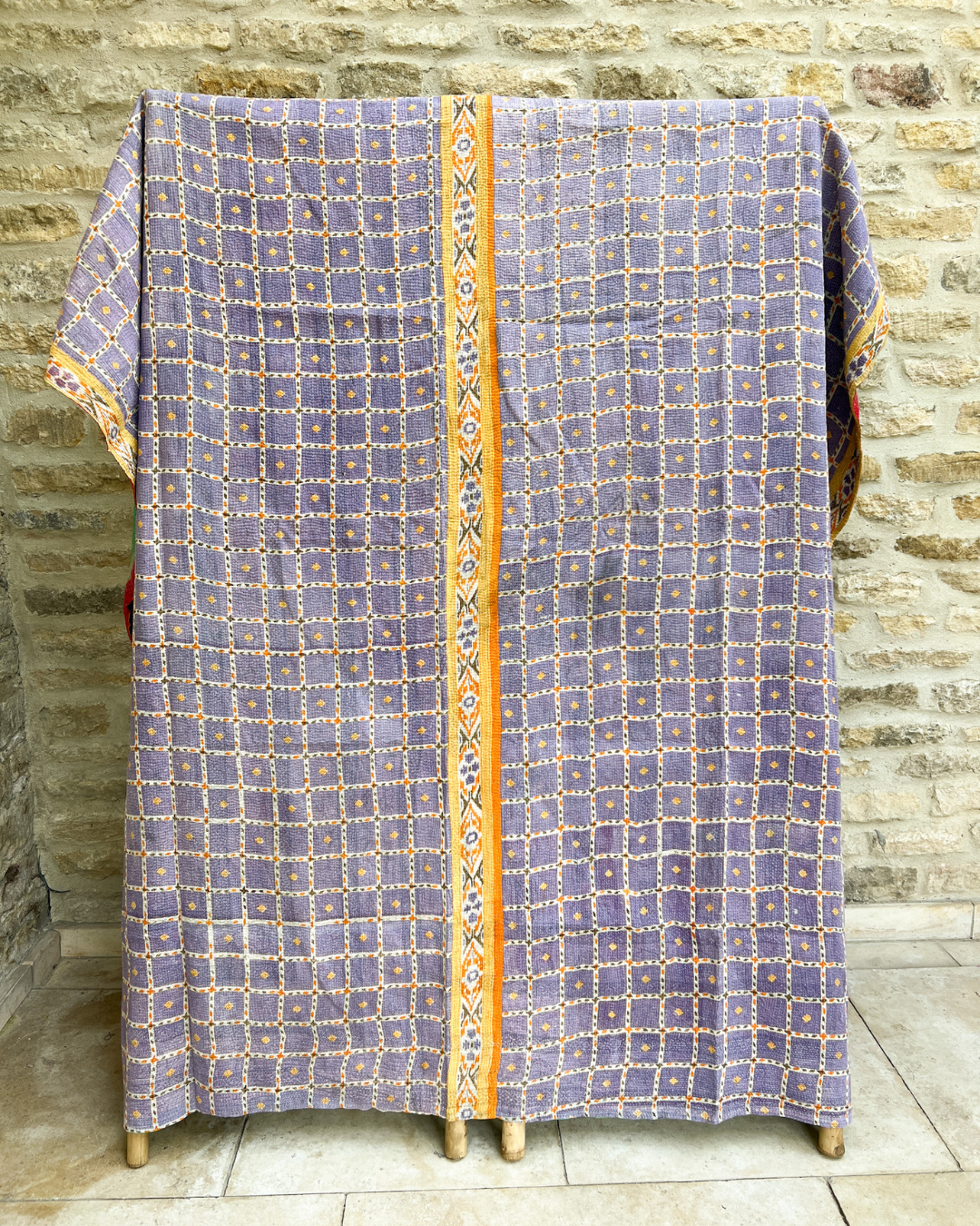 Kantha Quilt No. 458