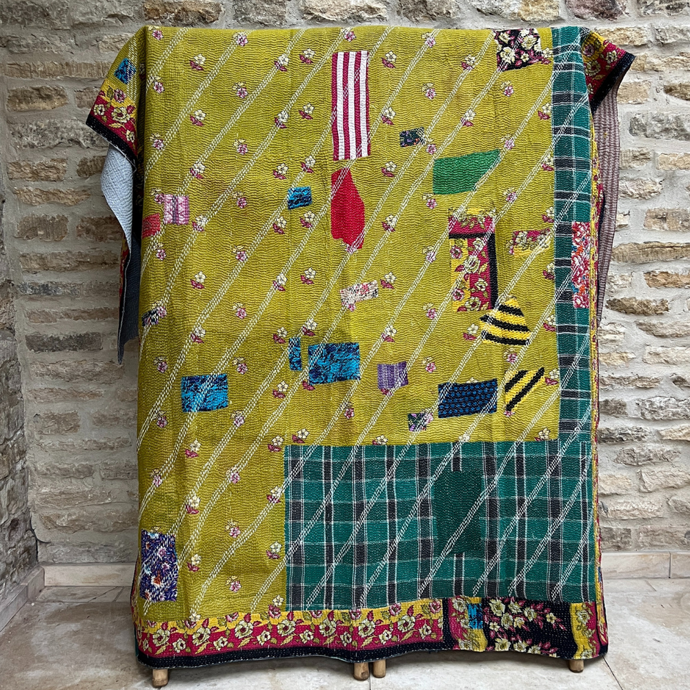 Kantha Quilt No. 603