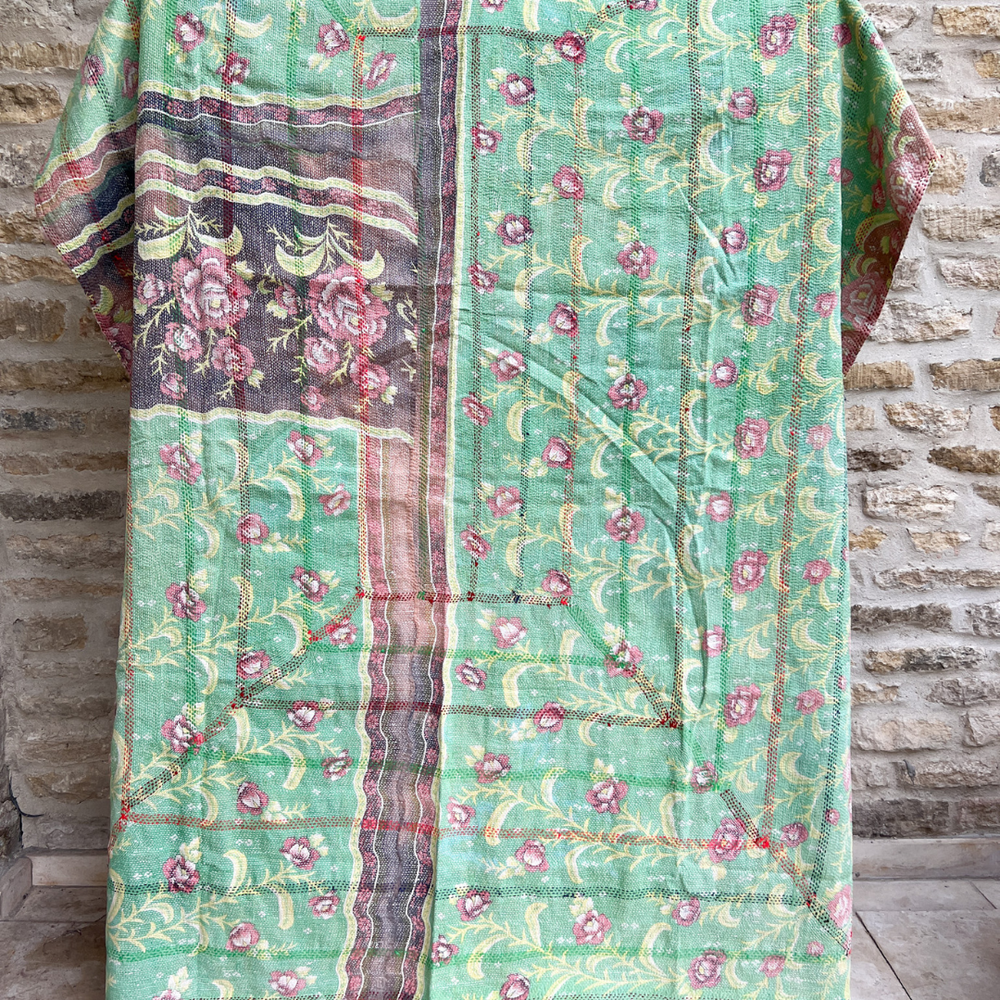 
                      
                        Kantha Quilt No. 465
                      
                    