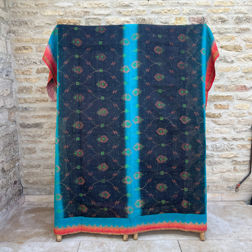 Kantha Quilt No. 590