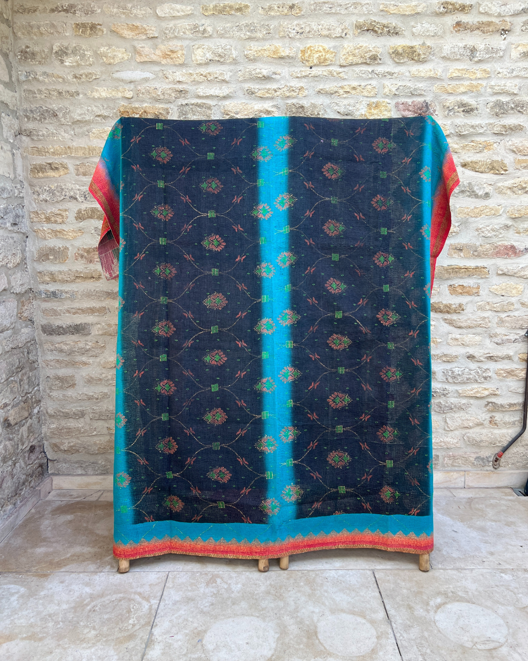 Kantha Quilt No. 590