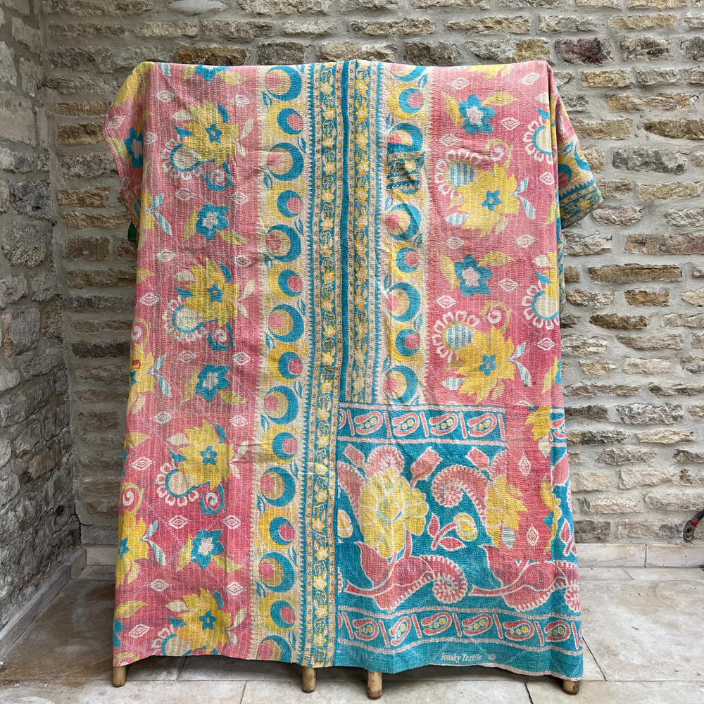 Kantha Quilt No. 432