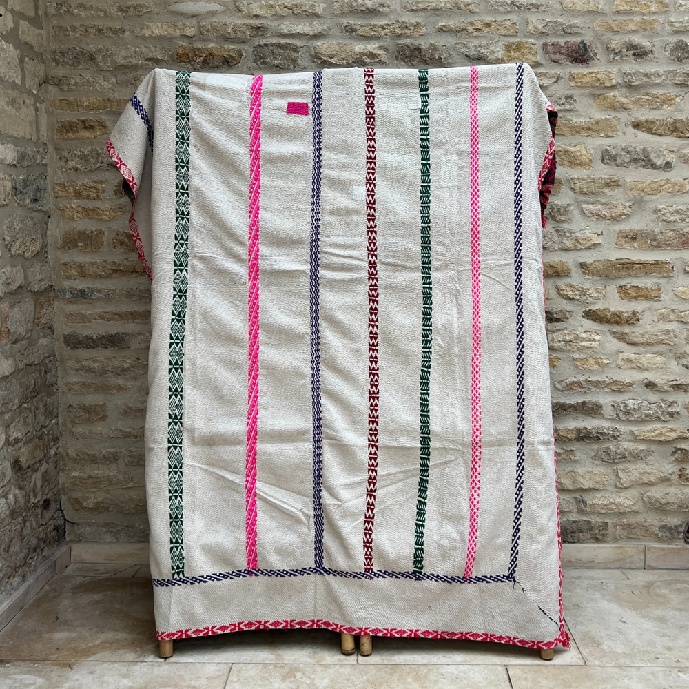 
                      
                        Kantha Quilt No. 620
                      
                    