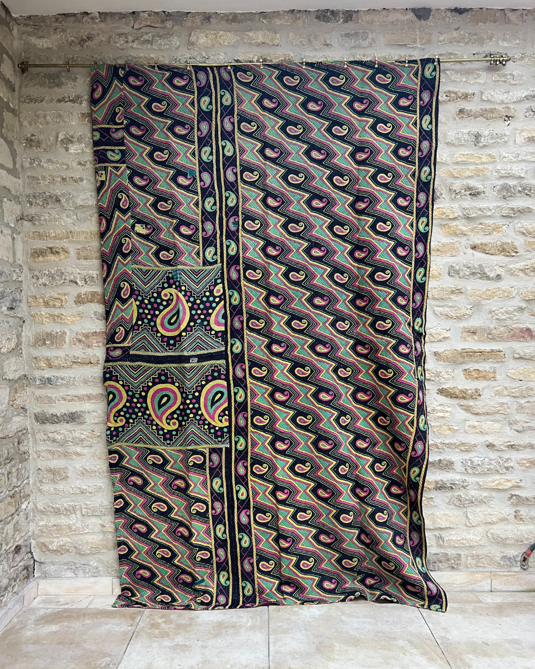 Kantha Quilt No. 719