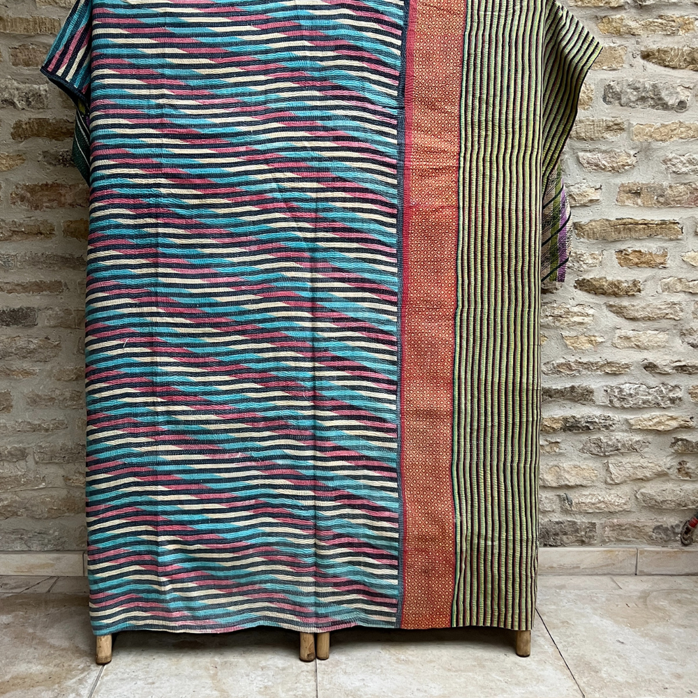 Kantha Quilt No. 612