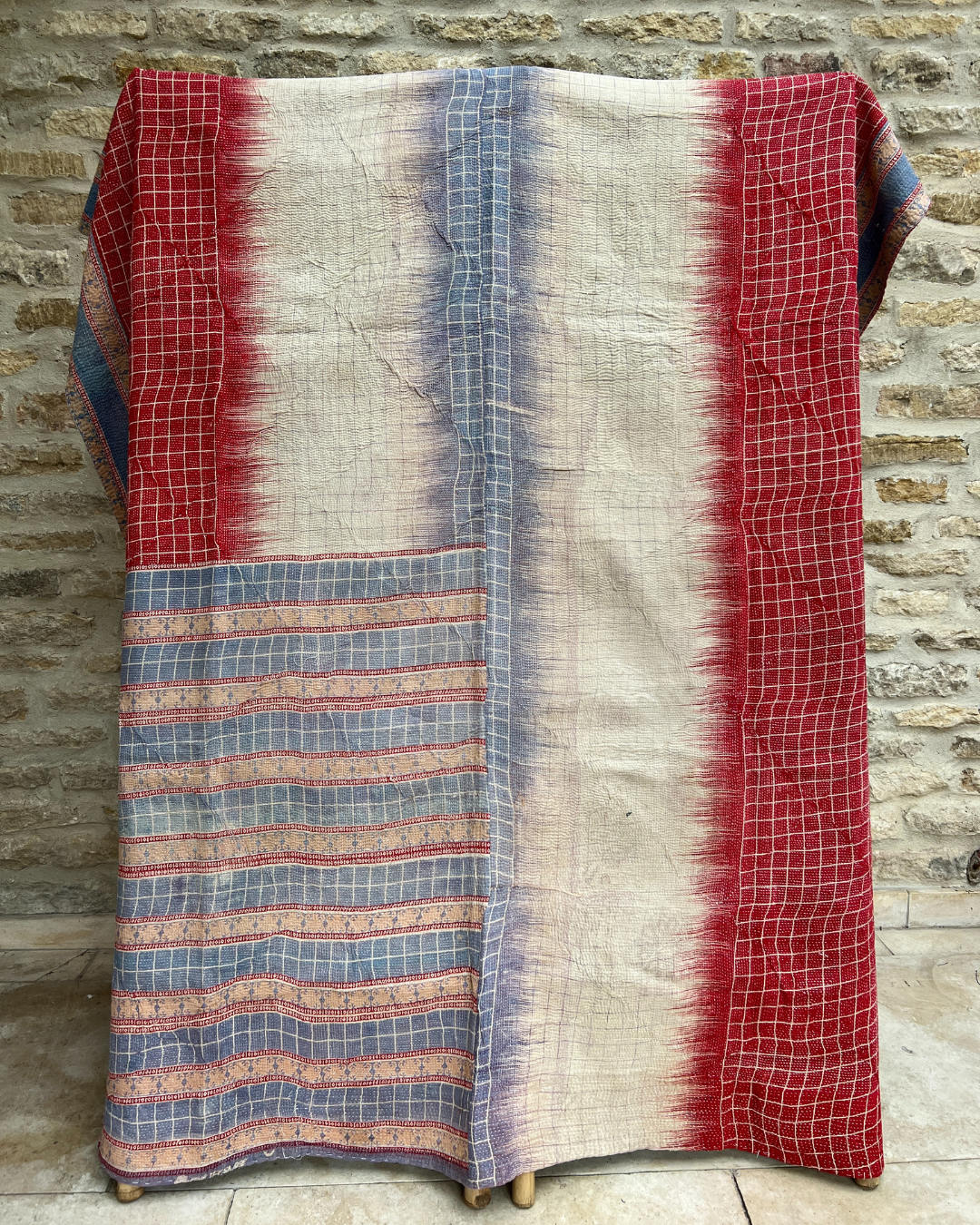 Kantha Quilt No. 491