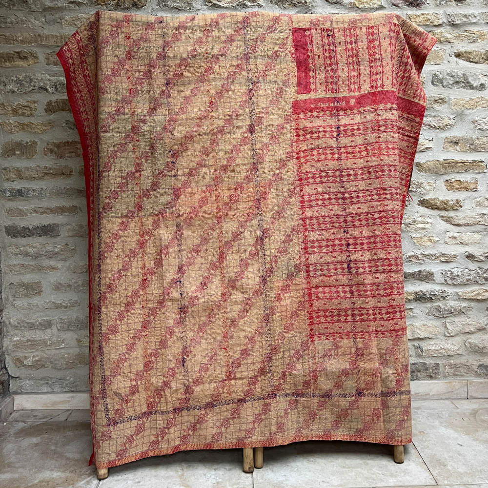 Kantha Quilt No. 608