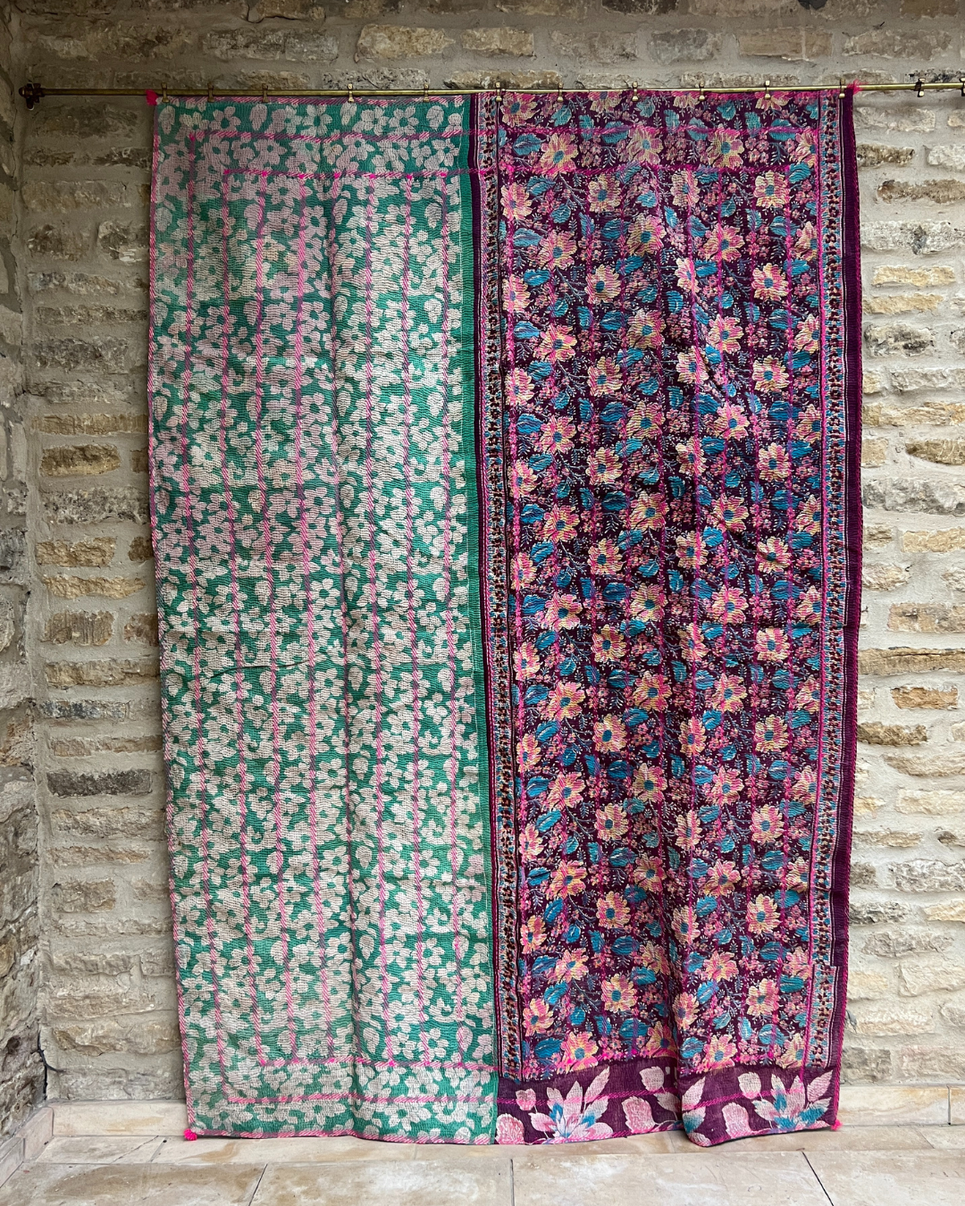 Kantha Quilt No. 726