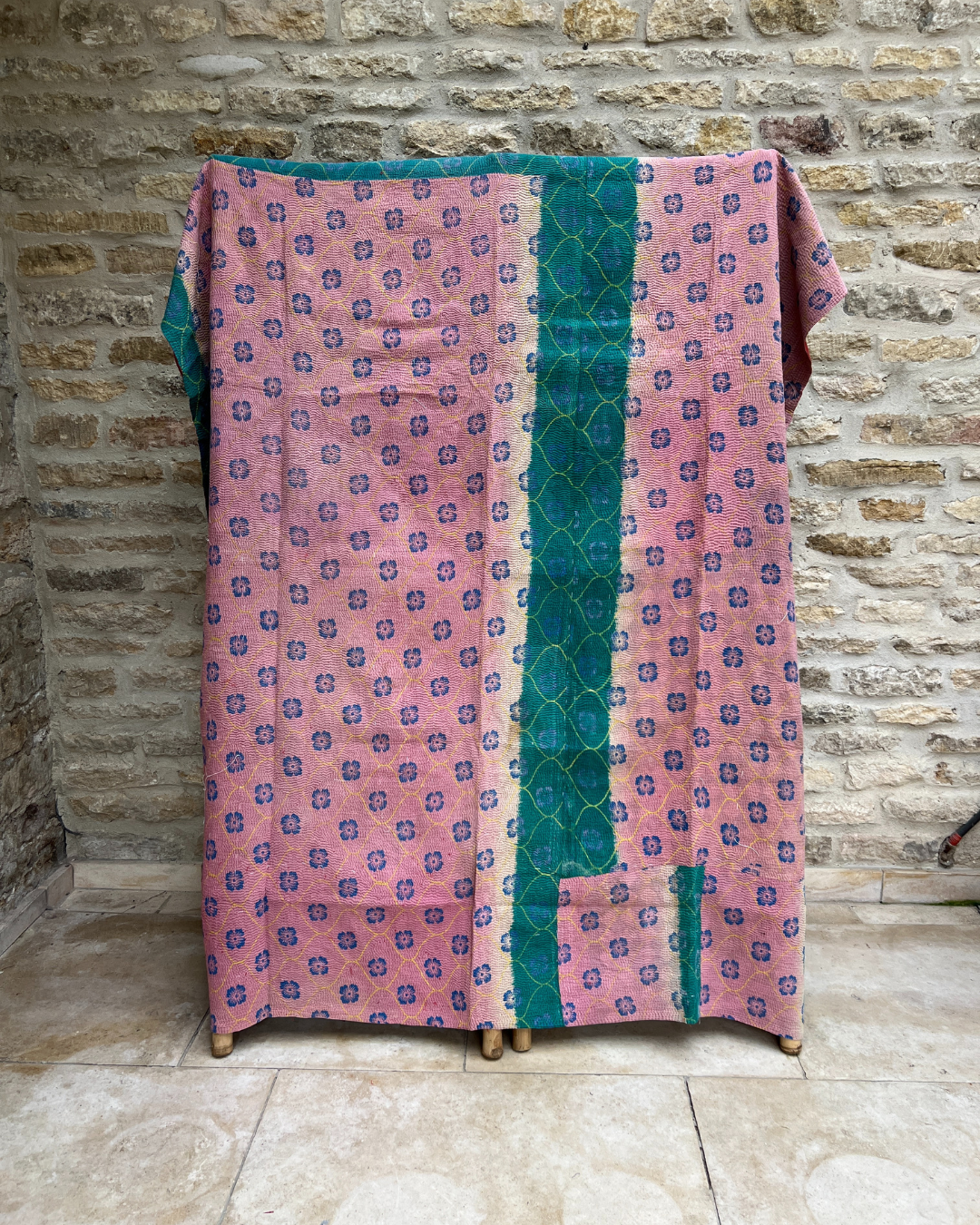 Kantha Quilt No. 682