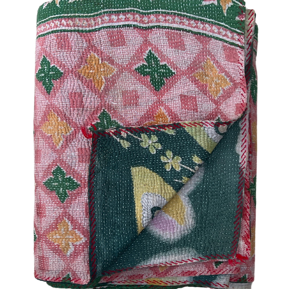 
                      
                        Kantha Quilt No. 557
                      
                    