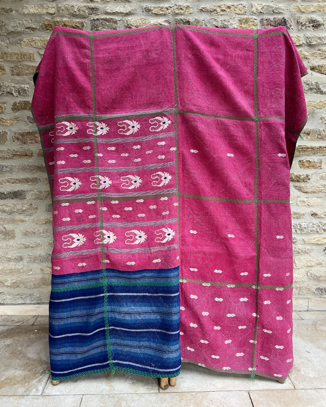 Kantha Quilt No. 488