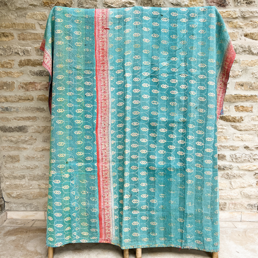 
                      
                        Kantha Quilt No. 449
                      
                    