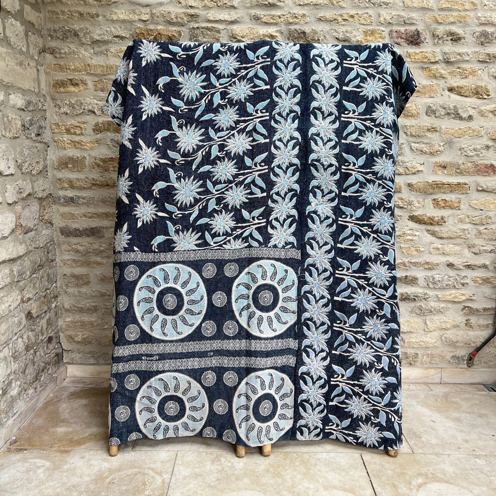 
                      
                        Kantha Quilt No. 592
                      
                    