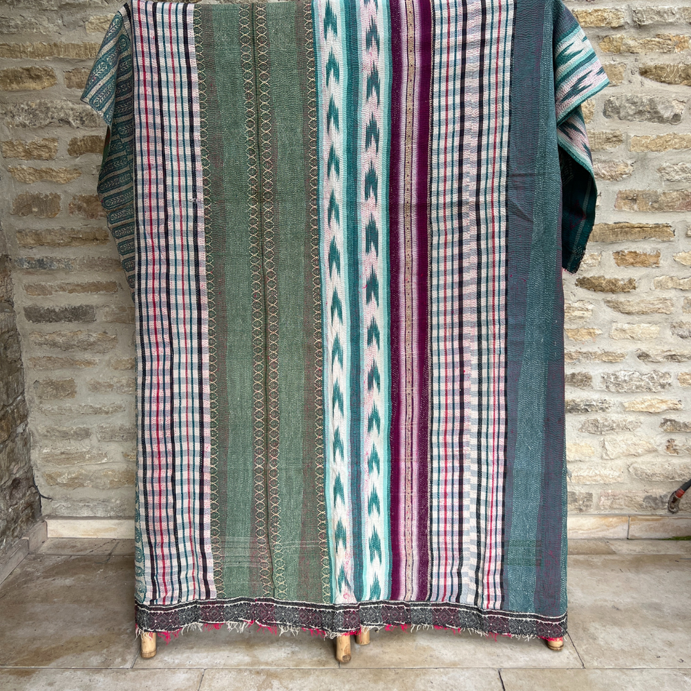 Kantha Quilt No. 701