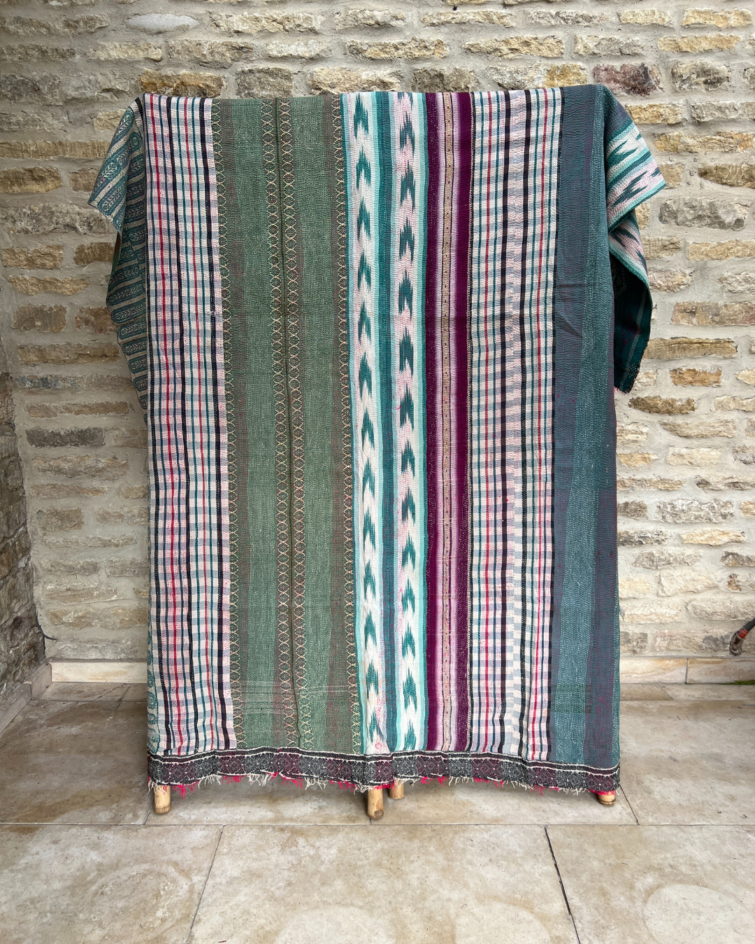 Kantha Quilt No. 701