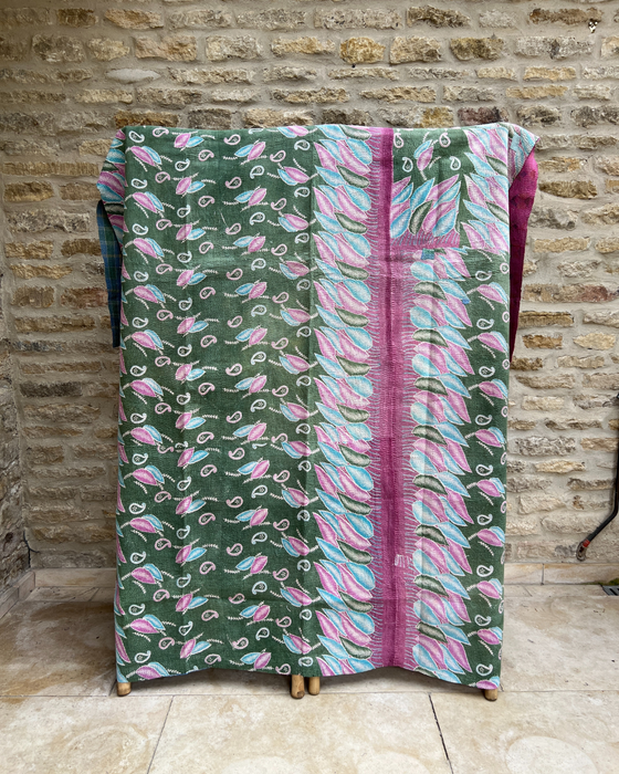 Kantha Quilt No. 662